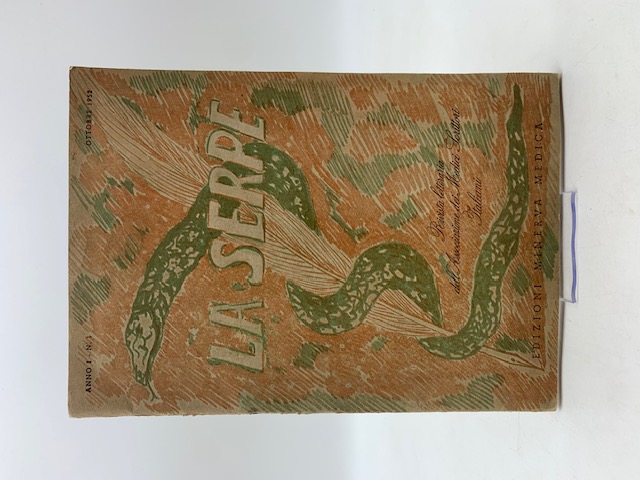 La serpe. Rivista letteraria dell'Associazione dei Medici Scrittori italiani, anno I, n. 1, ottobre 1952